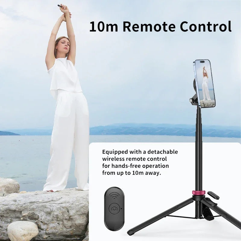 Bluetooth Remote Magnetic Phone Tripod