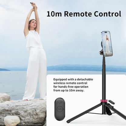 Bluetooth Remote Magnetic Phone Tripod