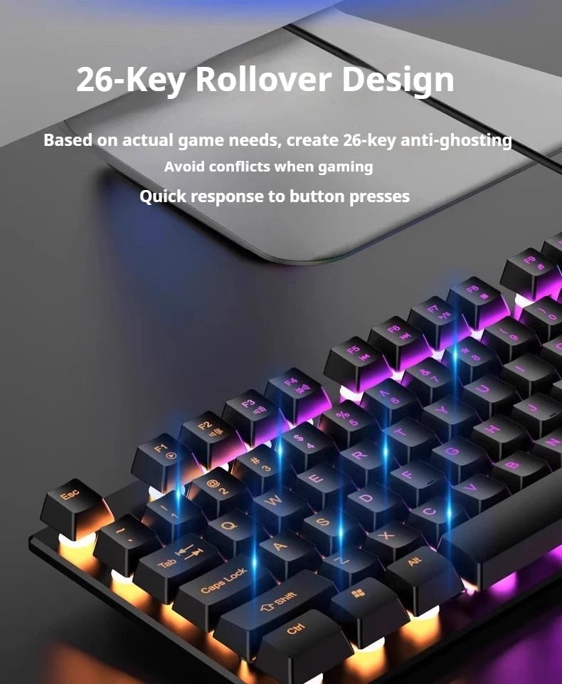 Rainbow Shine Keyboard