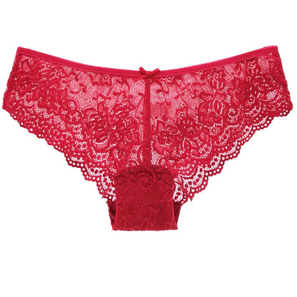 Sexy Low-Rise Lace Panties 5 PCS/SET Women Floral Underwear M-XL Girls Underpants Ladies Lingerie 89428
