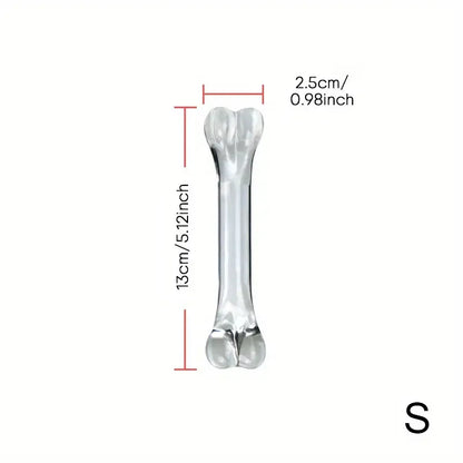 Double headed Glass Dildo Fake Penis Crystal Anal Beads Butt Plug Prostate Massager G Spot Female Masturbation Anus Sex Toys 18+