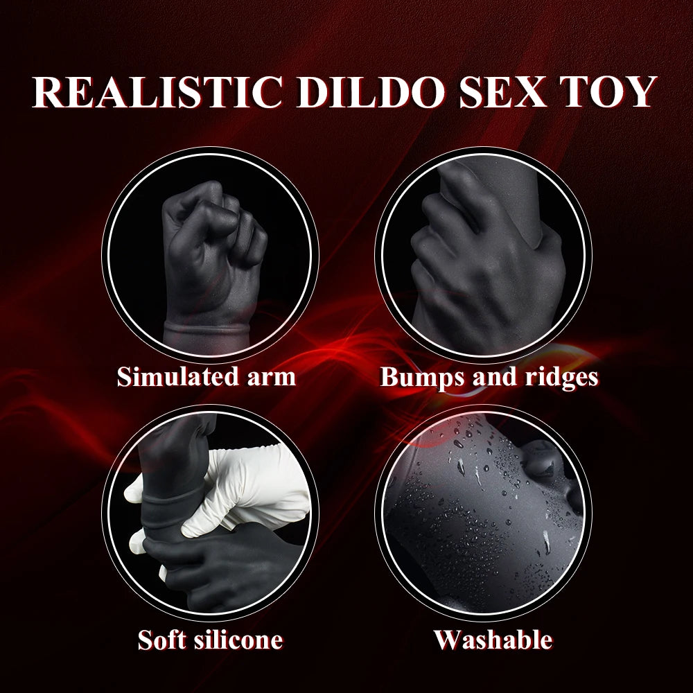 Premium Silicone Huge Arm Dilator