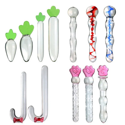 High-Quality Glass Massager Plug