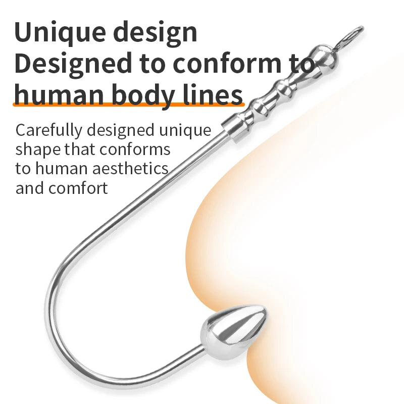 Contoured Ball Anal Hook