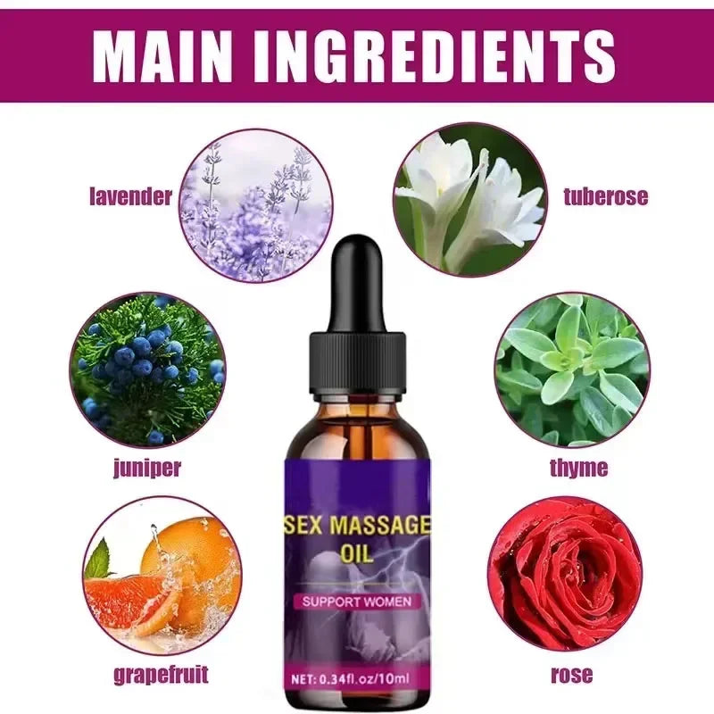 Women Climax Essential Oil – Clitoral Stimulation Oil