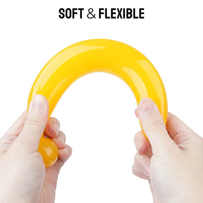 Soft Silicone Banana Dildo Plug