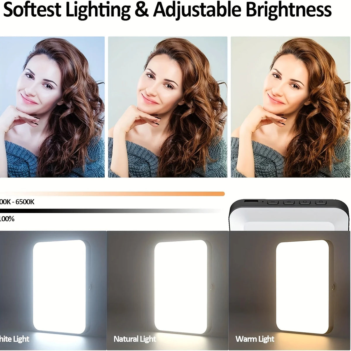 Portable Magnetic Selfie Light