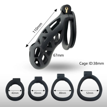 Nylon Resin Chastity Cage