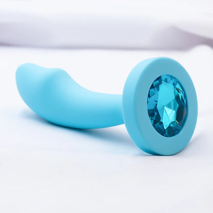 3 Sizes Butt Plug for Woman Silicone Anal Plug Crystal Base Anal Toys Anal Trainer Anal Dildos Sex Toys For Woman Men Adult Toys
