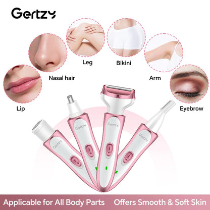High-Quality 4-in-1 Body Shaver