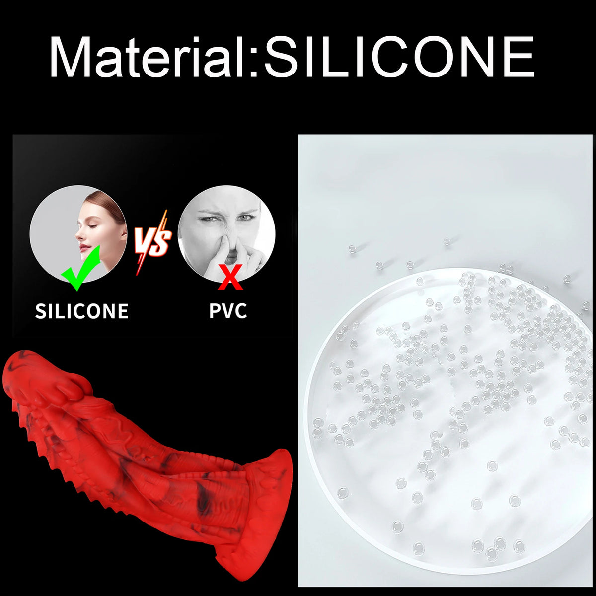 Monster Dragon Silicone Plug – S / M / L
