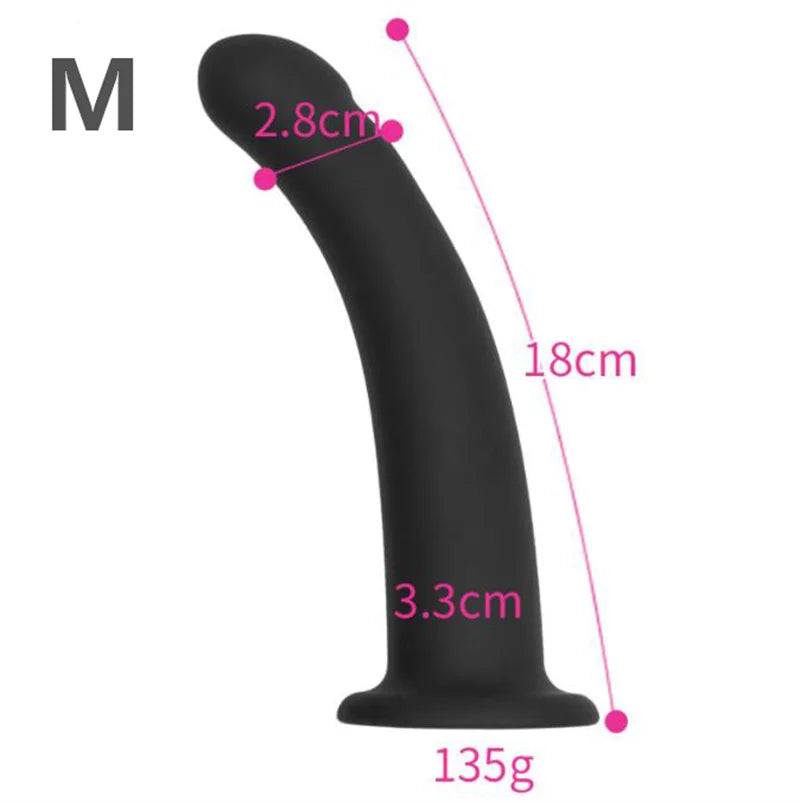 Unisex Silicone Anal Dilator — Progressive 5 Sizes