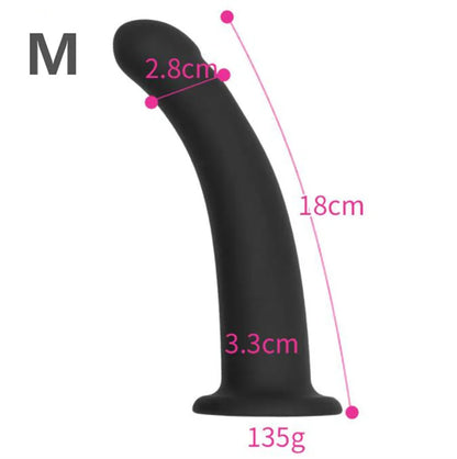 Unisex Silicone Anal Dilator — Progressive 5 Sizes
