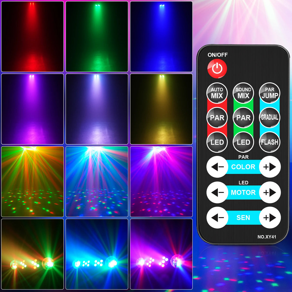 Magic Ball Lighting with Sound Activation