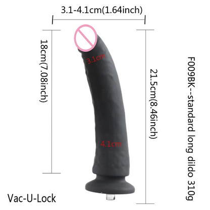 Premium Silicone Dildo Attachment Set