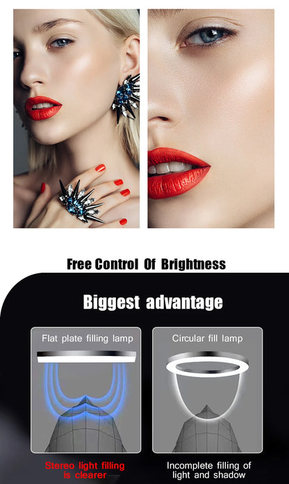 Tripod with LED Lamp
