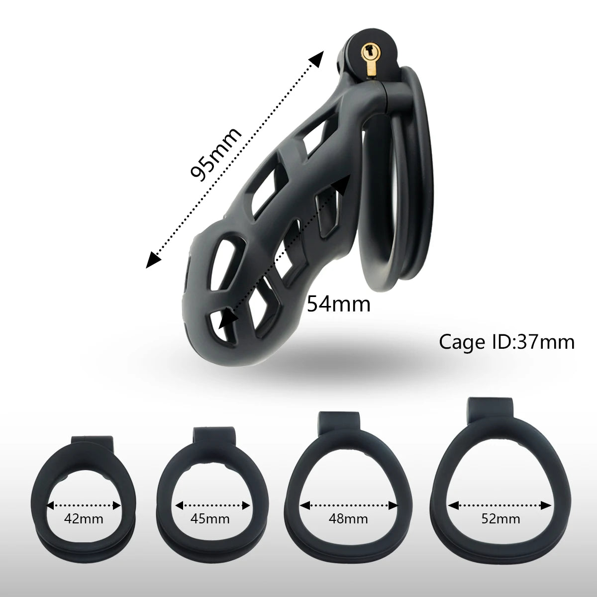 Nylon Resin Chastity Cage