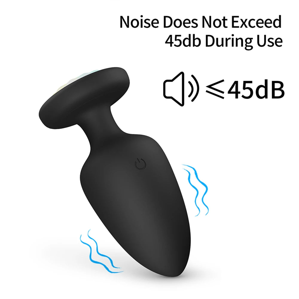 Remote-Control Silicone Plug Massager