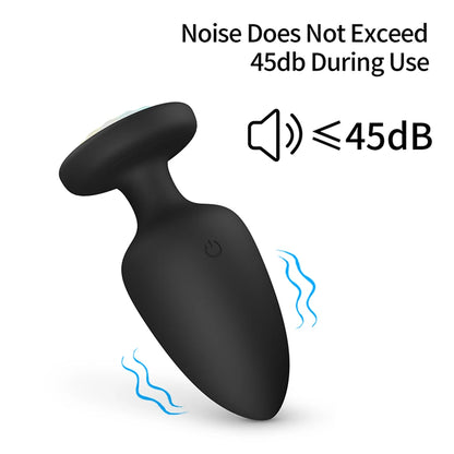 Remote-Control Silicone Plug Massager