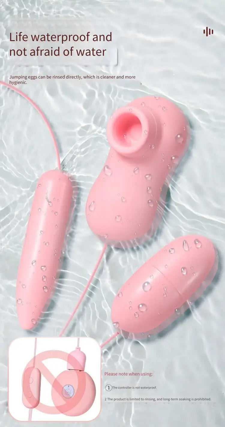 All in One Dual Stimulation Clit Massager Kit