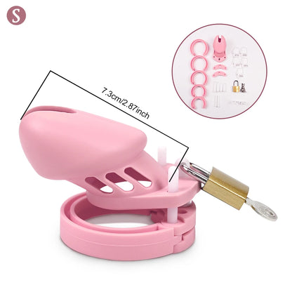 Pinky Boys Cage Chastity Cage Device