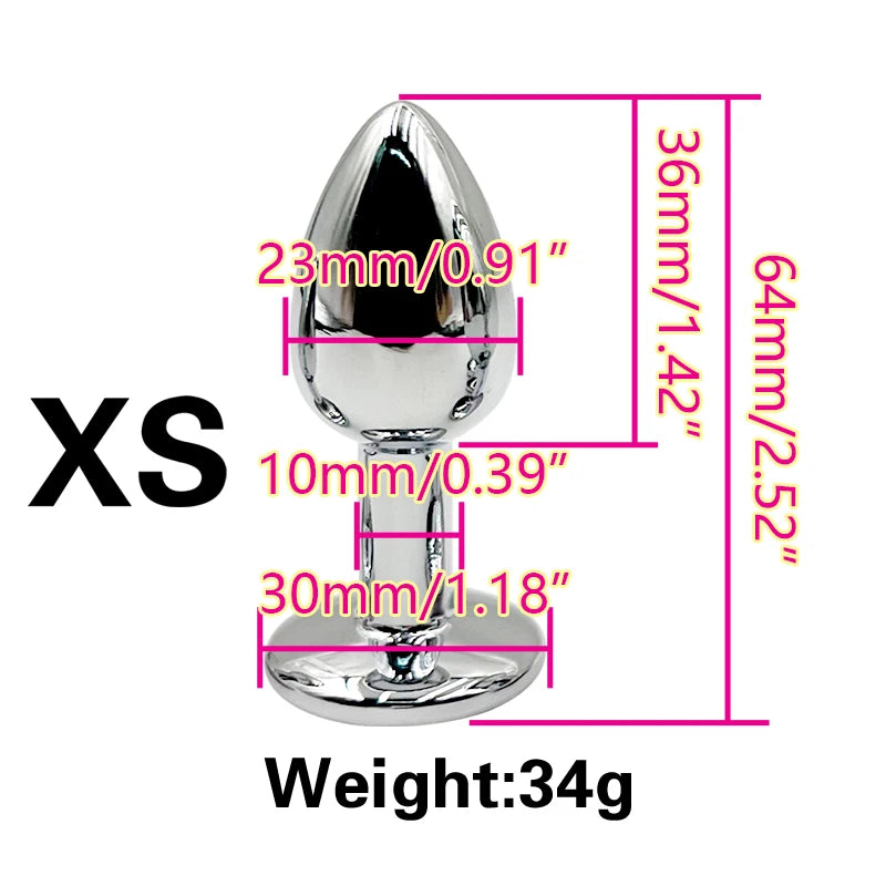 Premium Weighted Butt Plug