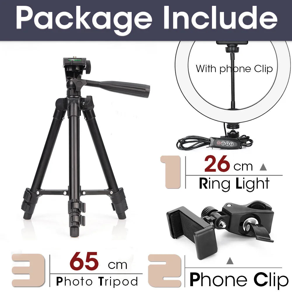 Adult Content Creators Light With Tripod