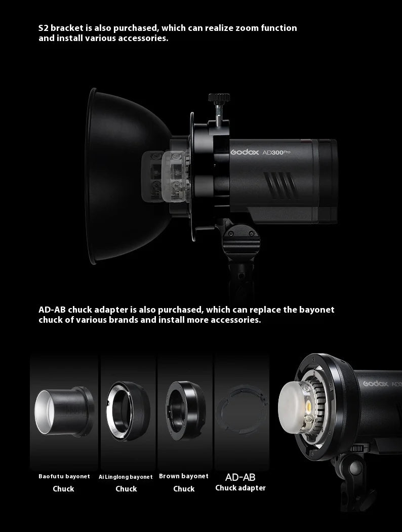 Daylight 5600K Studio Flash