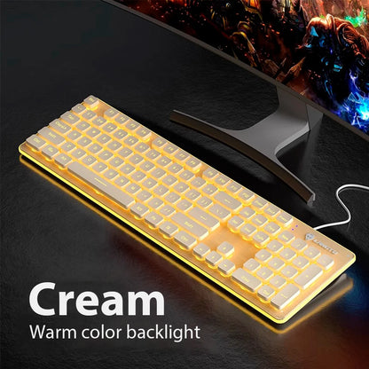 Hot-Swappable LED Keyboard