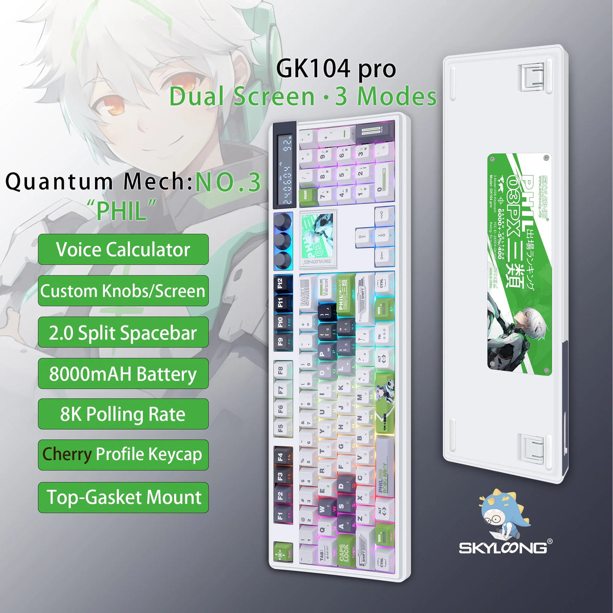 LCD Screen Mechanical Keyboard
