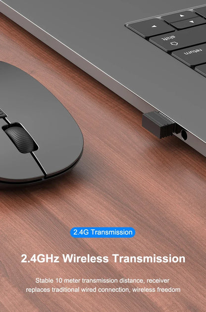 Silent Typing Keyboard Mouse Combo