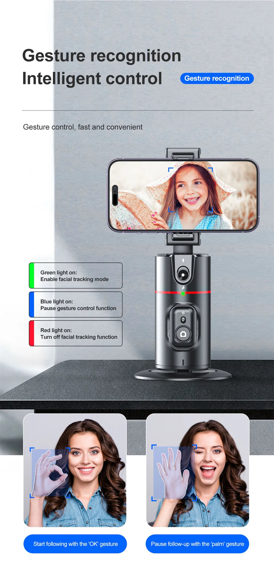 AI Tracking Live Stream Mount