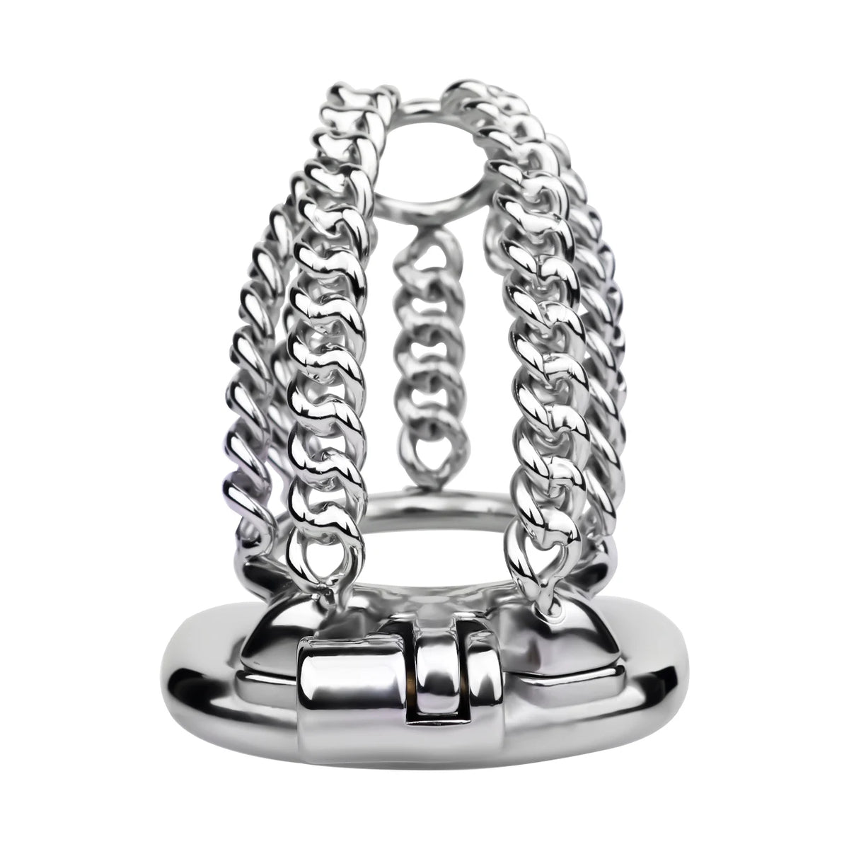 Binding Metal Chastity Cage