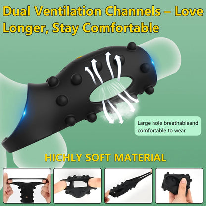 Vibrating Penis Sleeve Ring