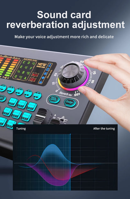 Condenser Mic & Sound Card Kit