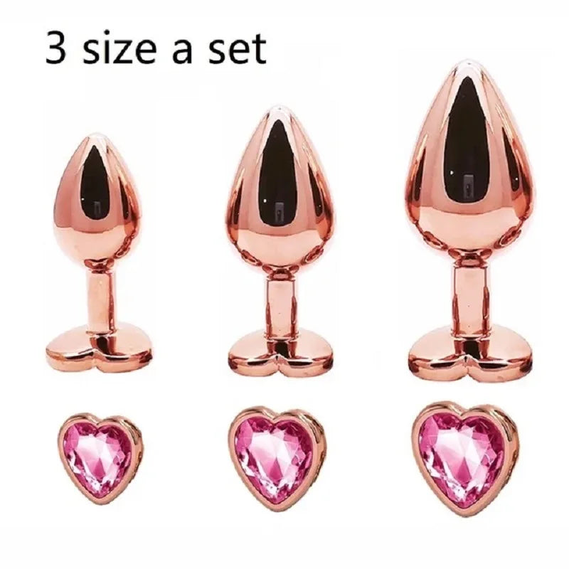 Romantic Play Metal Butt Plugs
