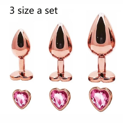 Romantic Play Metal Butt Plugs