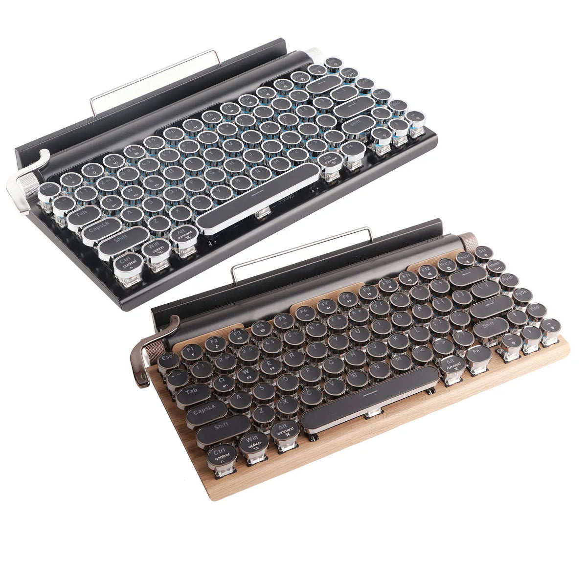 Ergonomic Wooden Keyboard