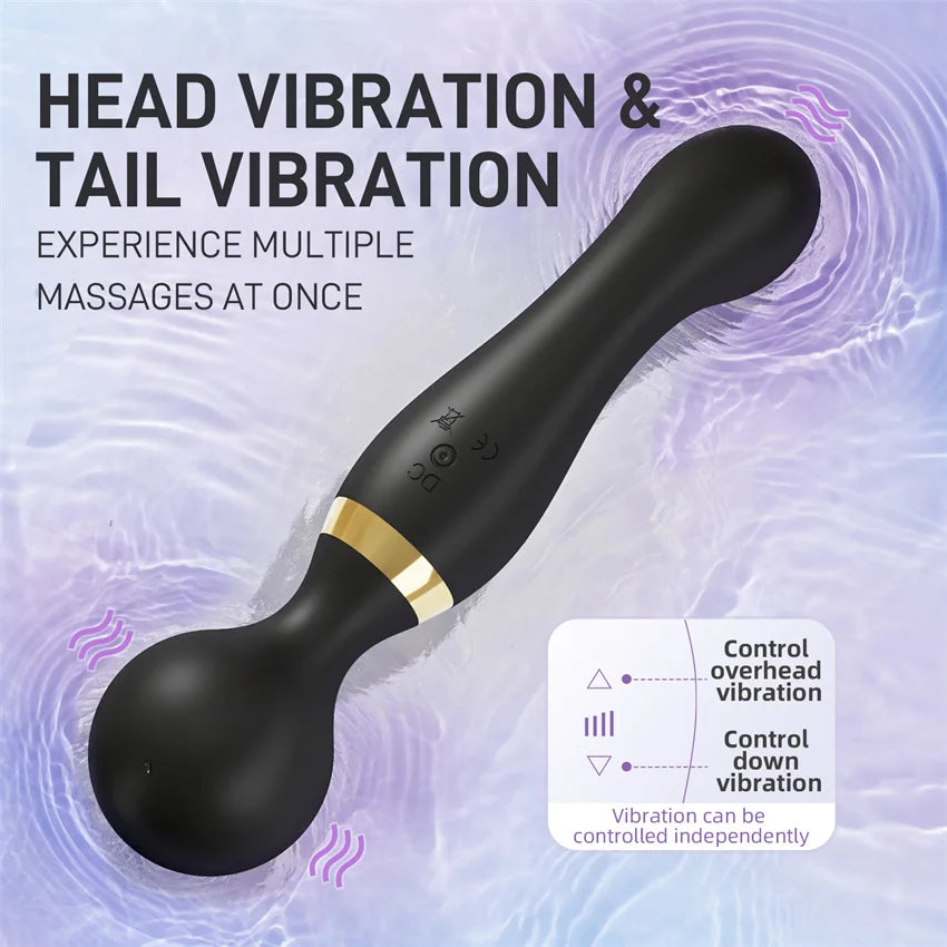 10-Frequency Magic Wand Vibrators