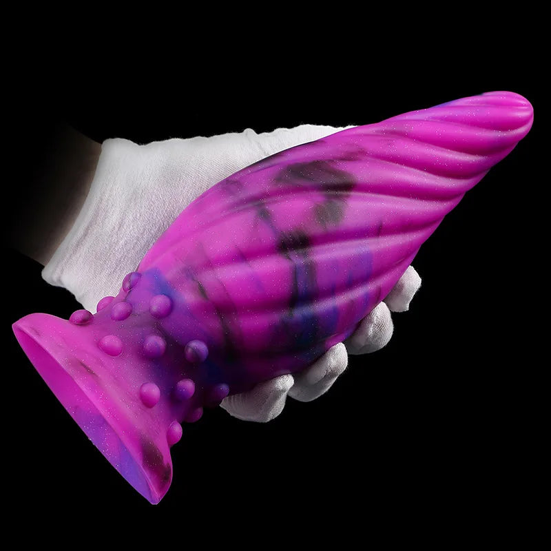 Luminous Glow Silicone Anal Plug — 5 Sizes Body Safe