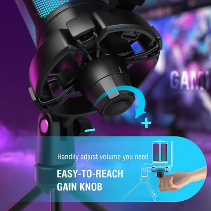 Lighting & Gain Control Mics