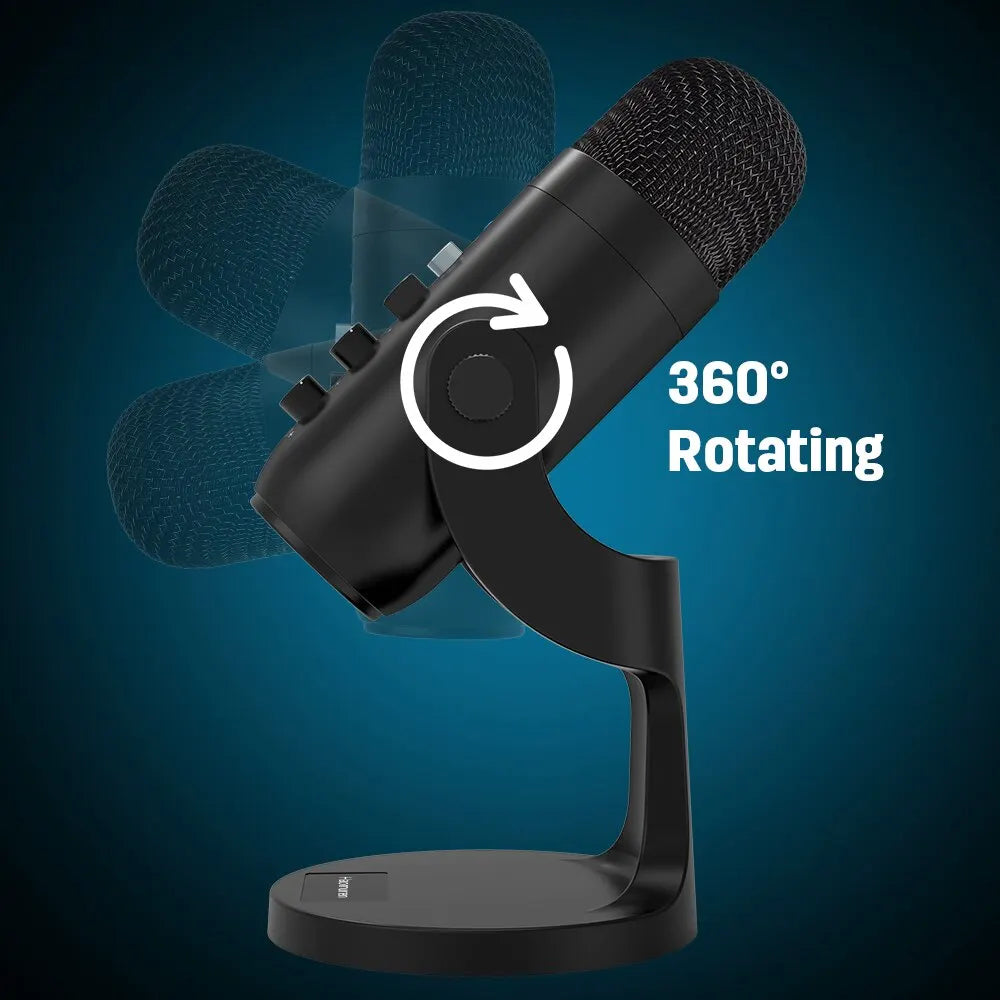 USB Studio Mic with Gain