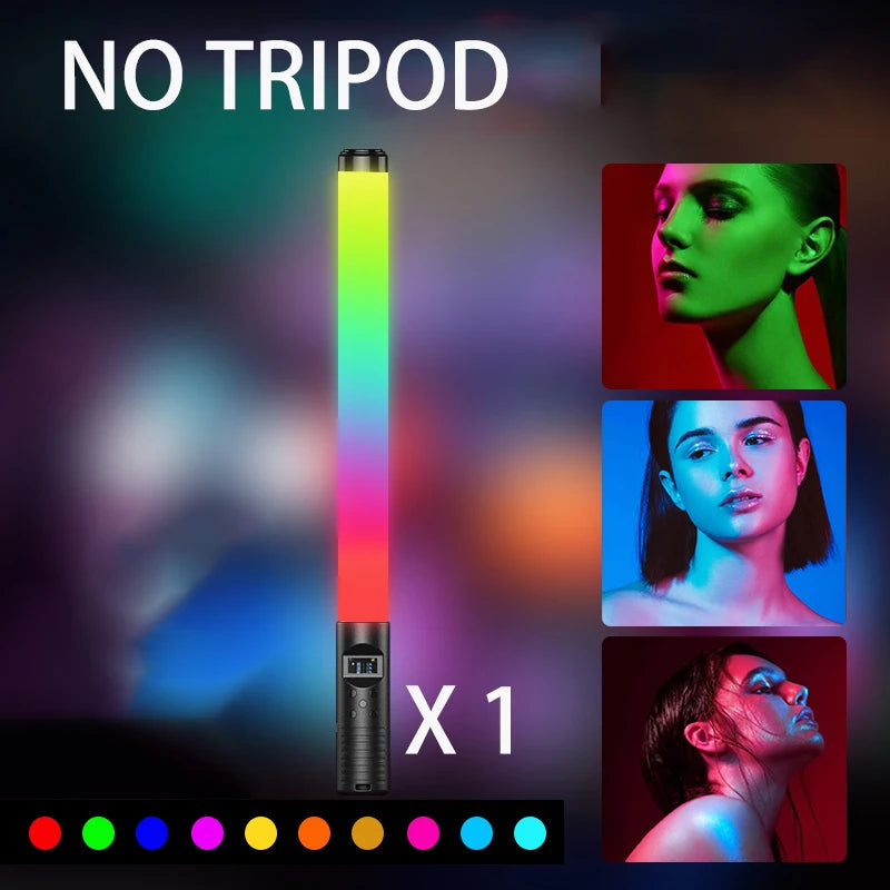 Handheld LED Light Wand with Tripod