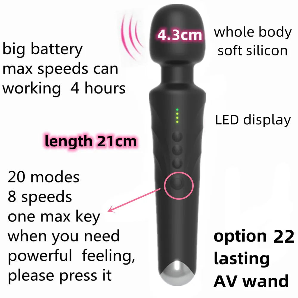 Hammer AV Magic Wand Vibrator