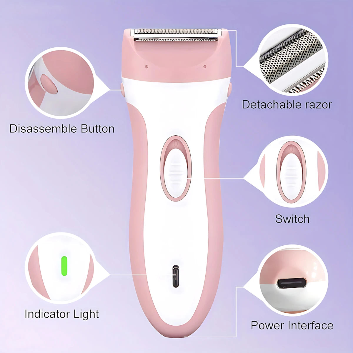 Wet & Dry Trimmer Shaver
