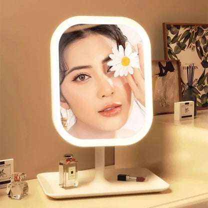 Modern Desktop LED Vanity Mirror