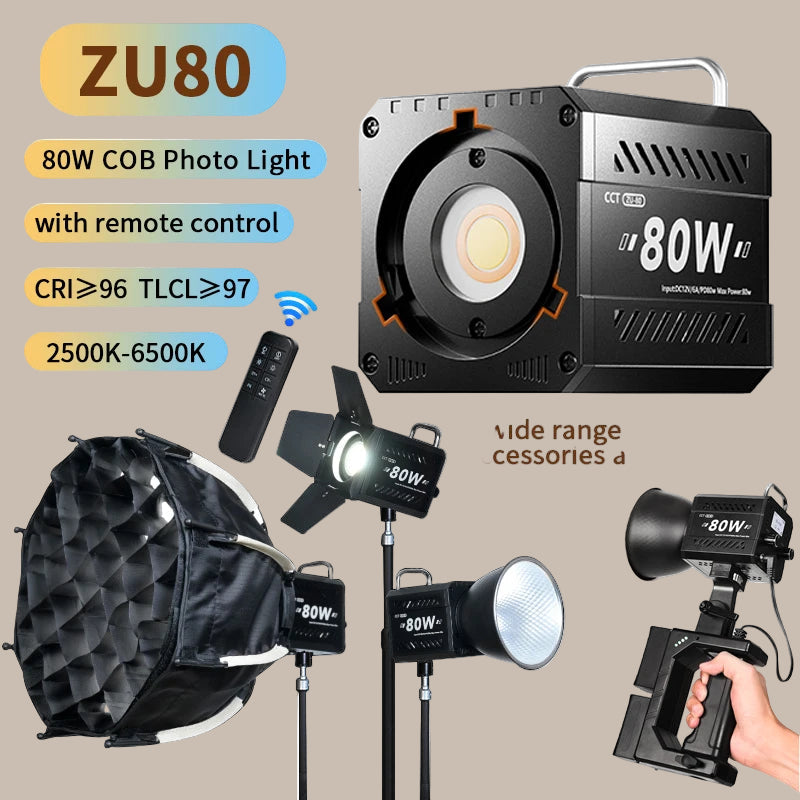 Professional 80W COB LED Light