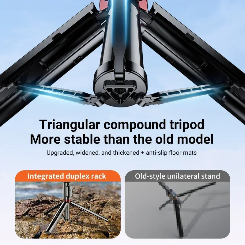Foldable Selfie Stick With Tripod