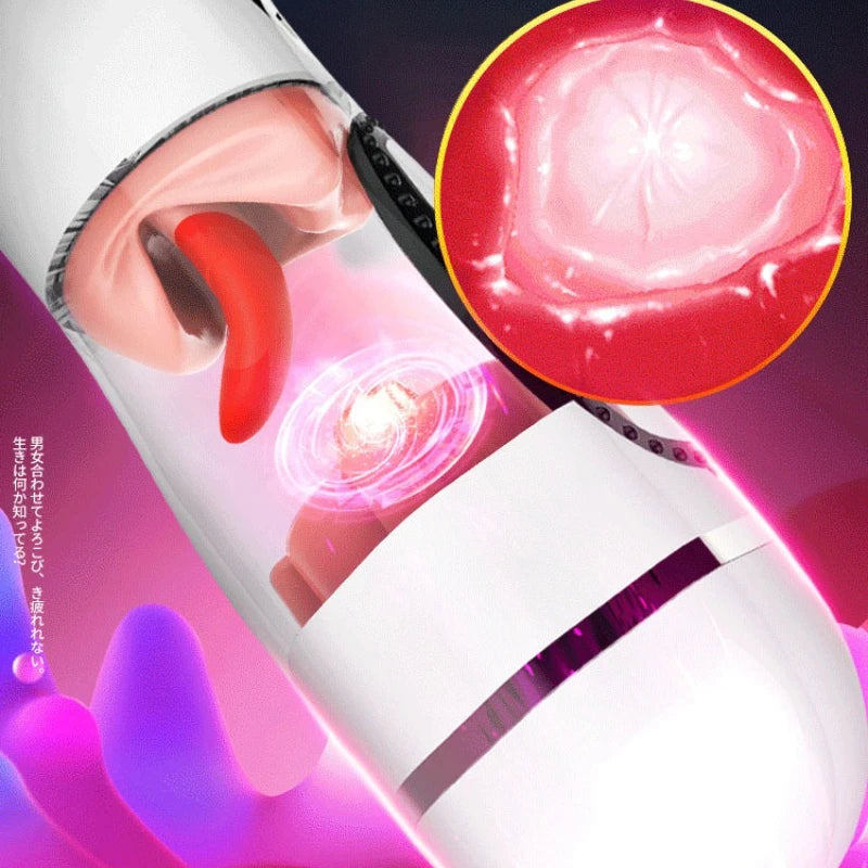 Heated Tongue-Licking Oral Simulator