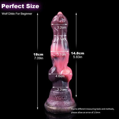 Realistic Horse Dildo — Liquid Silicone 3 Sizes